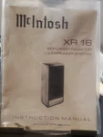 Mcintosh Xr 16 Isoplanar Radiator Loudspeaker System With Fuses-free Shipping!. Fixed Price $15.99.