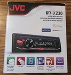 Jvc KD-X230 Bluetooth Media Car Stereo Pandora Am Fm Android Iphone Usb Aux 200W. Fixed Price $64.95.