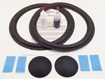 Jbl 2214H 12" Woofer Foam Kit - Speaker Repair W/ Shims & Dust Caps!. Fixed Price $35.95.