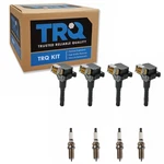 Trq Ignition Coil And Spark Kit 8 Piece Iridium Plugs Compatible. Fixed Price $164.41.