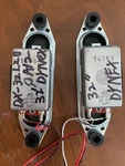Tv Speaker Set Dynex DX-32L200A12. P/n Y412-1603A. 5W, Ohms. Good, W/wiring.. Fixed Price $15.00.