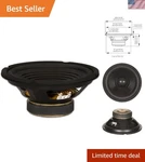 Goldwood 8-INCH Woofer Speaker, 200 Watts Max Power For Ultimate Sound Quality. Fixed Price $59.99.