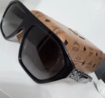 Mcm Women Square Sunglasses Black Plastic Frame Gray Tinted UV400 W/ Case. Fixed Price $119.99.