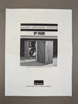 Sansui SP-3500 Speaker System D-1447. Fixed Price $64.95.