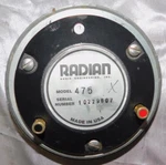 Radian 475 PB-8 Hf Compression Driver. Fixed Price $99.00.