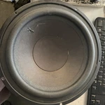 Harman Kardon 10" Ohm 100W Subwoofer (25PF12DZB-DW02-060724). Fixed Price $65.00.