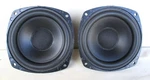 Peerless 5" 8-OHM Speakers Pair Nos Marked Made In Denmark Tested. Fixed Price $140.00.