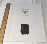 Infinity PS38 Powered Subwoofer Original Owners Manual. Fixed Price $9.95.