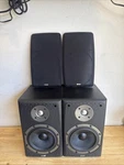 B&w Bowers Wilkins DM303 Bookshelf Speakers Pair - Tested. Fixed Price $199.99.