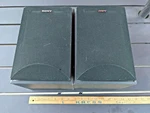 Pair Vintage Sony SS-MB105 Bookshelf Speakers 100W 2WAY Tested. Fixed Price $39.99.