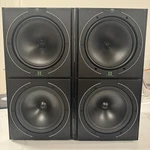 Kef C55 Vintage Uni-q Technology Bookshelf Speakers Black Tested & Working. Fixed Price $299.99.