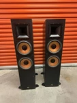 Klipsch RF-3 Ii Floor Speakers Pair + RC-52 Center Home Theater No Grills. Fixed Price $625.00.