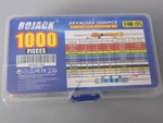 New (1000-PK) Bojack 25 Values Kit With 1% 1/4W Carbon Film Resistors. Fixed Price $17.25.