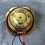 Panasonic. Samco Speaker. RAS10P35-G. 6 Ohm. 40 Watt Driver. Perfect. Fixed Price $20.00.