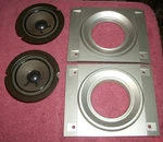 Pair Vintage 70S Pioneer 3" Tweeter 125471 Removed From Working Pr. CS-B9000. Fixed Price $45.00.