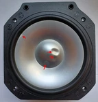 Monitor Audio Silver Seires Bass Woofer BS48-6C 8OHM. Fixed Price $39.95.