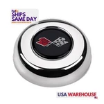 Grant 5632, Fits Chrome Horn Button Corvette Flags High Performance & Racing Par. Fixed Price $40.43.