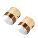 Uxcell 2PCS 38.5MM 1.5" Woofer Voice Coil Layers Round Copper Wire Bass.... Fixed Price $18.71.