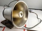 Vintage Calrad Trumpet Horn Speaker Model 20-216 Made Japan 8 Ohm Watt. Fixed Price $29.85.