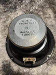Sony 1-504-220-31 From SS-ZX66I Speaker 7". Fixed Price $36.00.