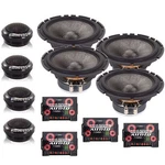Sundown Audio 6.5" 250 Watt 4 Ohm Component Speaker/tweeter Set Pair. Fixed Price $799.99.