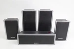 Sony 2X SS-TS80 TS-81 Speakers Surround Home Theater W/SS-CT80 Center. Fixed Price $71.95.
