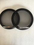 New Pair Pioneer 6.5" Speaker Grills With Mounting Hardware. Fixed Price $19.99.