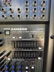 Samson TXM16 1000W 16-CHANNEL Powered Mixer, 24 Bit Dsp, Eq, Xlr, Rca In. Fixed Price $80.00.