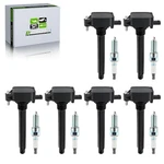 UF648 Ignition Coils Spark Plugs For Chrysler 200 300 Town Country Dodge Aven.... Fixed Price $120.49.