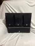 Yamaha NS-AP4400C Center Channel + 3 NS-AP4400S Bookshelf Speakers. Fixed Price $71.25.