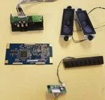 Lg Con, Speakers, Ir, Function, & Side Av Board For 32LC7D. Fixed Price $15.00.