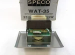 Speco Auto-transformer, 25V 70V, WAT-35, Lot 278. Fixed Price $20.00.