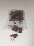 100 Pcs .68UF (684) 250V Panasonic Metallized Polyester Film Capacitor. Fixed Price $99.99.