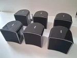 Jamo A102 Surround Speakers Set (6) Satellite Black, Tested. Fixed Price $49.99.