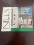 Niles HS-1D White Wall Mount Headphones Jack Speaker Switch Amplifier Selector. Fixed Price $28.00.