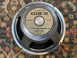 Vintage Celestion G12M 70 12" Guitar Speaker 8 Ohm. Fixed Price $159.00.