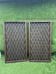 Vintage Pioneer Lattice Basketface Speaker Grills Pair Oem CS-77A CS-701. Fixed Price $76.97.