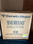Cerwin-vega HT-10D 10" Subwoofer Sensurround Home Theater Speaker New Open Box. Fixed Price $149.99.
