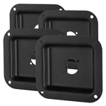 Four Pack Penn Elcom D0949K Dish One Neutrik Xlr Connectors Steel 4"X4-3/8". Fixed Price $17.40.