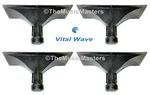 4 Pack X 15 Inch Piezo Flush Mount Horn Tweeters Home Car Pro Studio Speakers. Fixed Price $99.99.