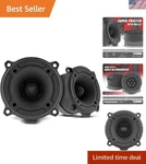 High-performance 1" PRO-TW120B Tweeter 300W Power Crisp Audiophile Sound. Fixed Price $58.66.