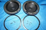 H Scott 10" Woofers 022-1130-014 Needing Surrounds From S186 Speakers. Fixed Price $30.00.