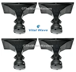 4 Pack X 10 Inch Piezo Flush Mount Horn Tweeters Home Car Pro Studio Speakers. Fixed Price $59.99.