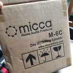 Micca M-6C 2-WAY Ceiling Wall Speaker, 6.5 Woofer, 1-INCH Pivoting. Fixed Price $52.95.