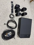 Bose Powered Acoustimass 9 System Subwoofer & Redline Dual Cube. Fixed Price $189.99.