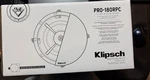 Klipsch PRO-180RPC Ref Premiere Ceiling Speakers, Each $659 Retail!. Fixed Price $300.00.
