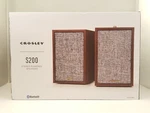 Crosley Stereo Powered Bluetooth Speakers 4" Woofer S200A-WA1 New. Fixed Price $119.99.