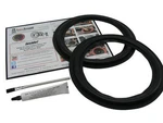 10" Butyl Rubber Speaker Surround Repair Kit Woofer Edge # RSK-10A. Fixed Price $36.00.