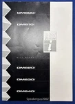 Original B&w Bowers Wilkins DM600I DM610I DM620I DM630I DM640I User Manual. Fixed Price $19.95.