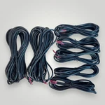 Klipsch Speaker Wire Set 7PC 5X10FT 2X25FT Home Theater Audio Cable. Fixed Price $57.75.